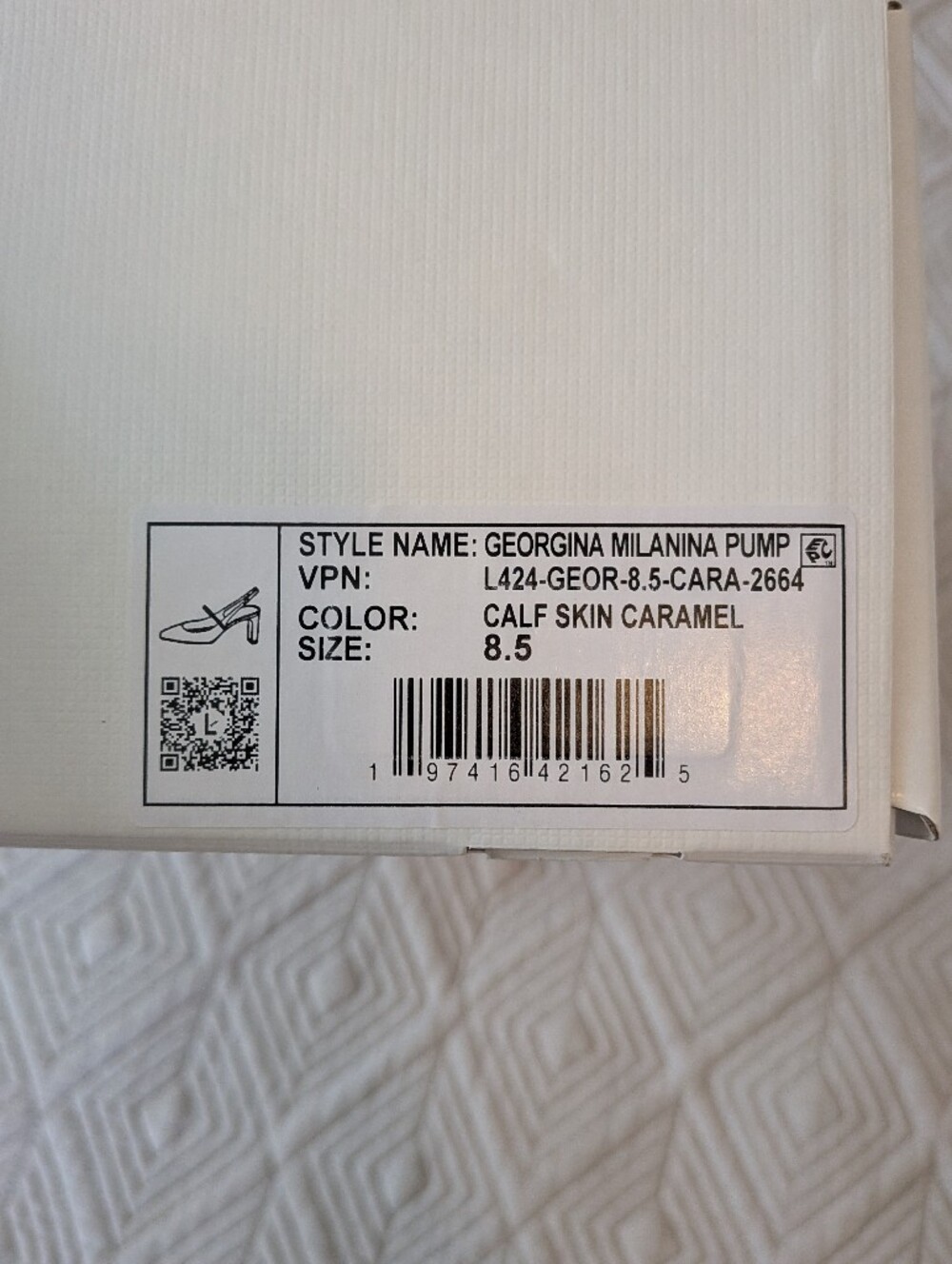 Larroude Georgina Milanina Pump New 8.5 - Picture 8 of 8